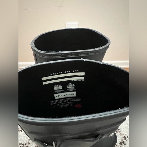 Hunter Rainboots Size 9 - Picture 4 of 5